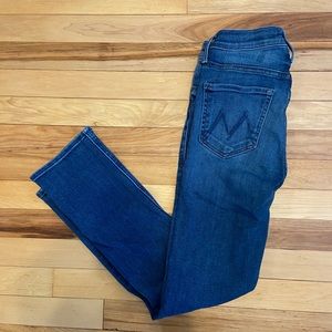 Mother Jeans: sz 26 MidRise Dazzler Ankle Jeans. wash: Satisfaction Guaranteed